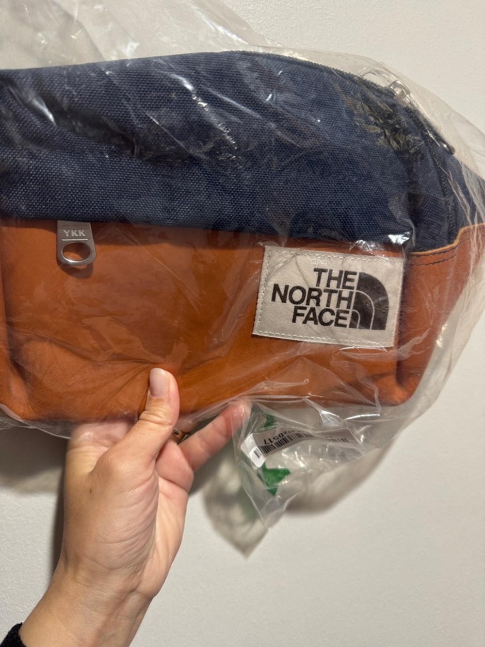 The North Face Navy and Brown Men’s Belt Bag